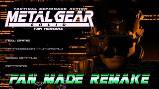 I played this MGS1 FAN REMAKE so you Don't have to
