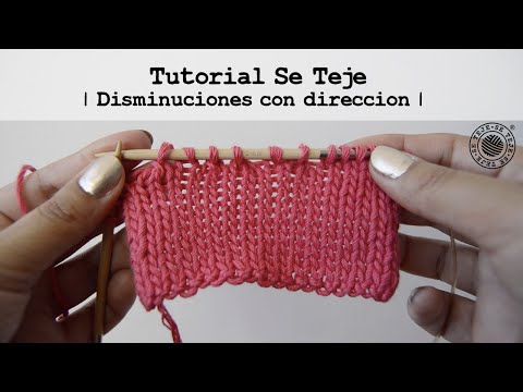 | Directional Decreases | Knitting Tutorial |
