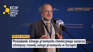 #ECIF: Posiadanie silnego przemysłu chemicznego oznacza silniejszy rozwój całego przemysłu w Europie