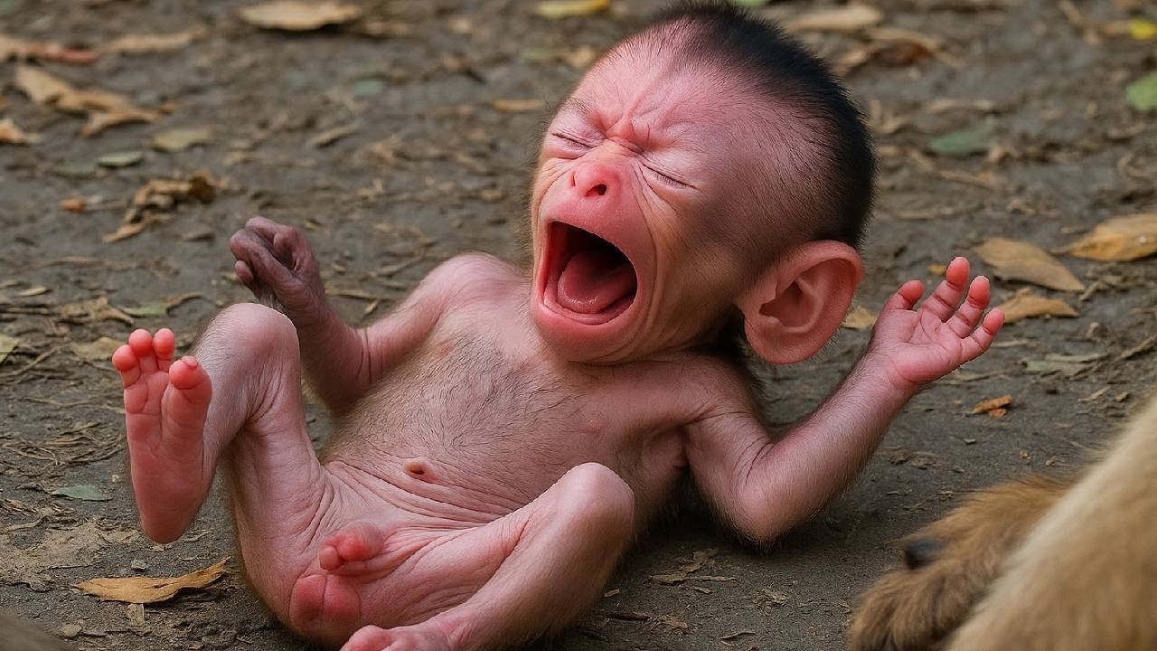 The Most Painful Moments of a Baby Monkey’s Life | Leo Monkey