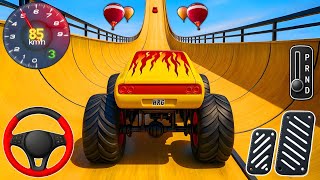 মনস্টার ট্রাক মেগা র‌্যাম্প ইম্পসিবল ড্রাইভার - 4x4 আলটিমেট কার স্টান্ট জিটি রেসিং - অ্যান্ড্রয়ে... screenshot 3