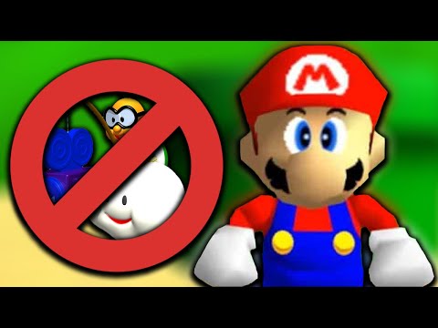 I tried speedrunning Mario 64 without using the camera...
