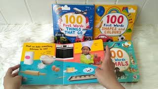 100 First Words Board BooksAnimals, About My Day, Shapes & Colours, Things that Go screenshot 1