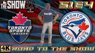 MLB The Show 22 Toronto Blue Jays RTTS | S1E4 PS5 Gameplay 2B Legend Series