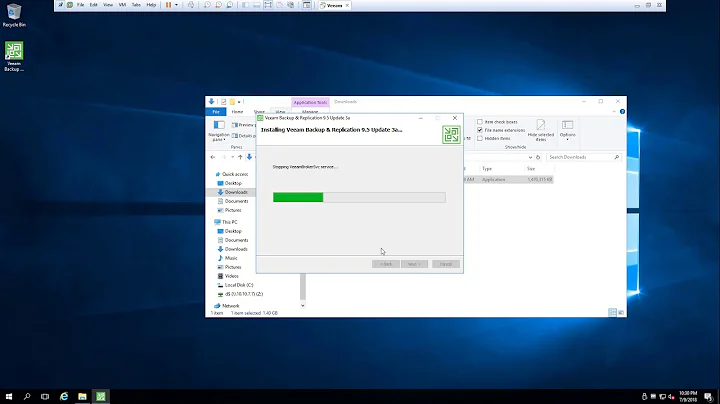 Veeam 9 5 U3a upgrade