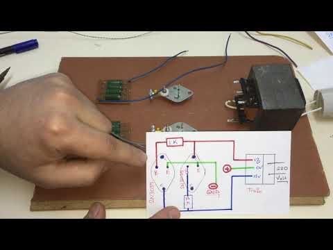 İnverter Yapımı 3.7 Volt - 220 Volt / 7.4 Volt - 220 Volt  / İnverter Circuit (Kendin Yap) (2N3055)