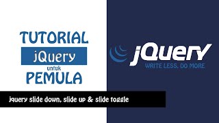 jQuery slideDown, slideUp, and slideToggle Tutorial