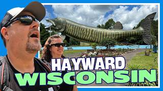 HAYWARD WISCONSIN'S MUSKY FESTIVAL & GIANT FISH!