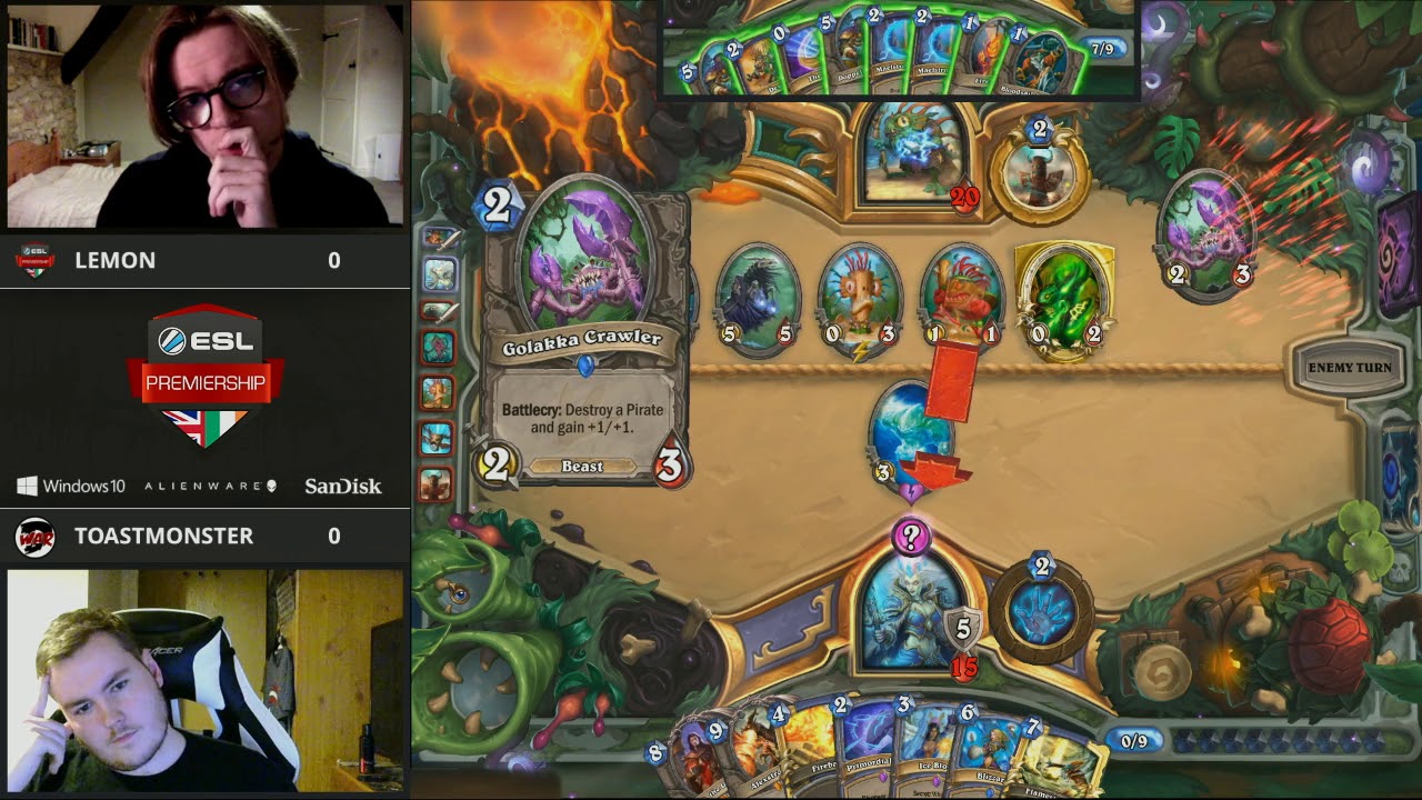 Lemon vs Toastmonster Group Stage Round 2 ESL Premiership Autumn Season 2017