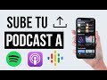 ⬆ Como SUBIR mi podcast a SPOTIFY, APPLE PODCAST y GOOGLE PODCAST