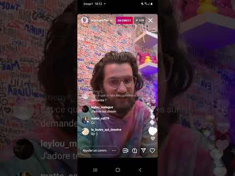 mini extrait de live insta de Brunograffer du 15.12.2021