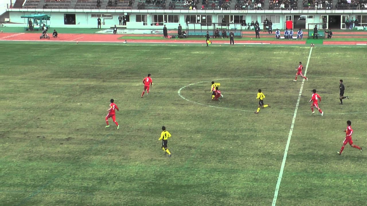 第９１回全国高校サッカー選手権 日本航空高校ｖｓ佐賀商業高校 Youtube