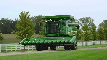 Cross Implement Presents Harvest Time by Luke Bryan.... John Deere Combines Harvest 2012