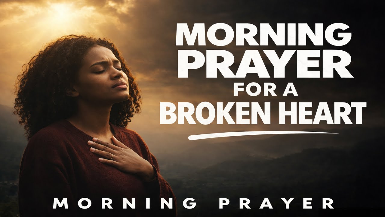 Morning Prayer for a Broken Heart | Healing Prayer to Start Your Day with Hope and Peace