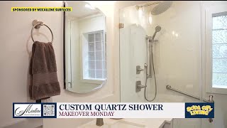 Makeover Monday: See a Micalline custom quartz shower