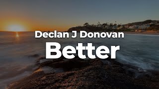Declan J Donovan - Better (Letra/Lyrics) | Official Music Video
