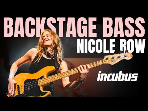 Backstage Bass | Nicole Row of Incubus | Bass Magazine