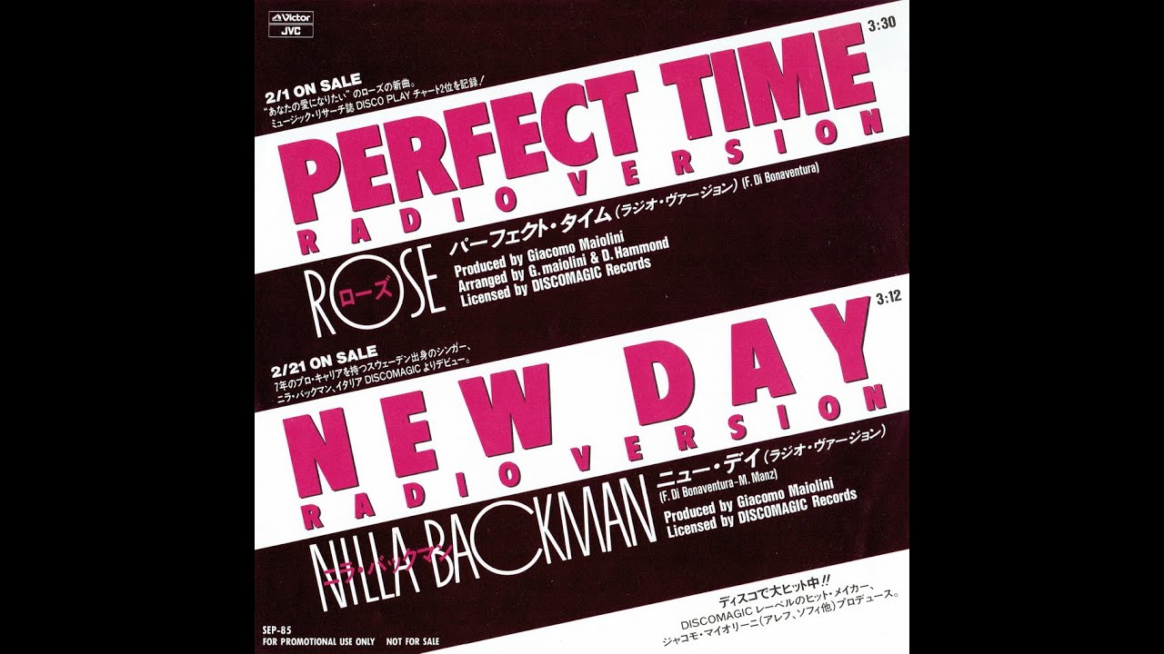 Nilla Backman - New Day (Radio Edit) = Italo Disco on 7