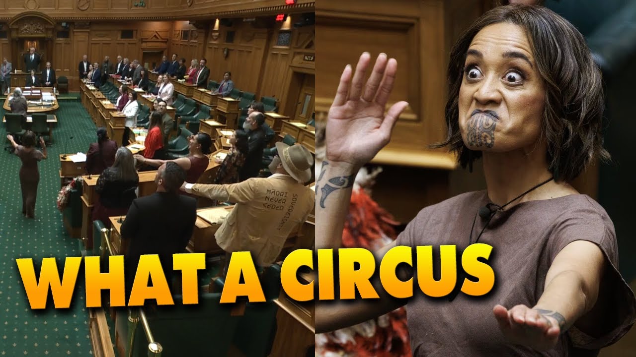New Zealand Parliament SUSPENDED as UNSANCTIONED haka breaks out after newly elected MP's speech