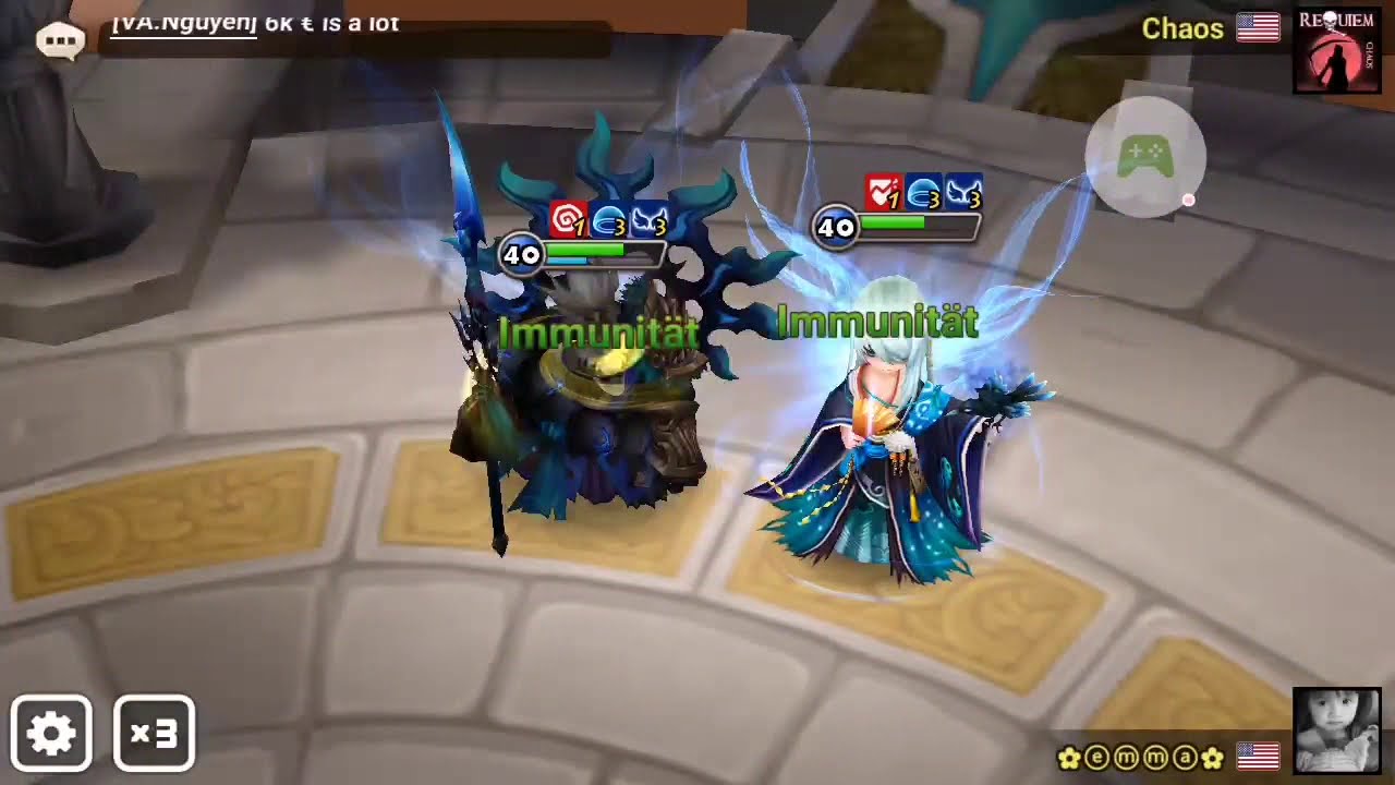 Tripple Twins Deva| Shaina| Sabrina in RTA Special League  [3D Music]  - Summoners War