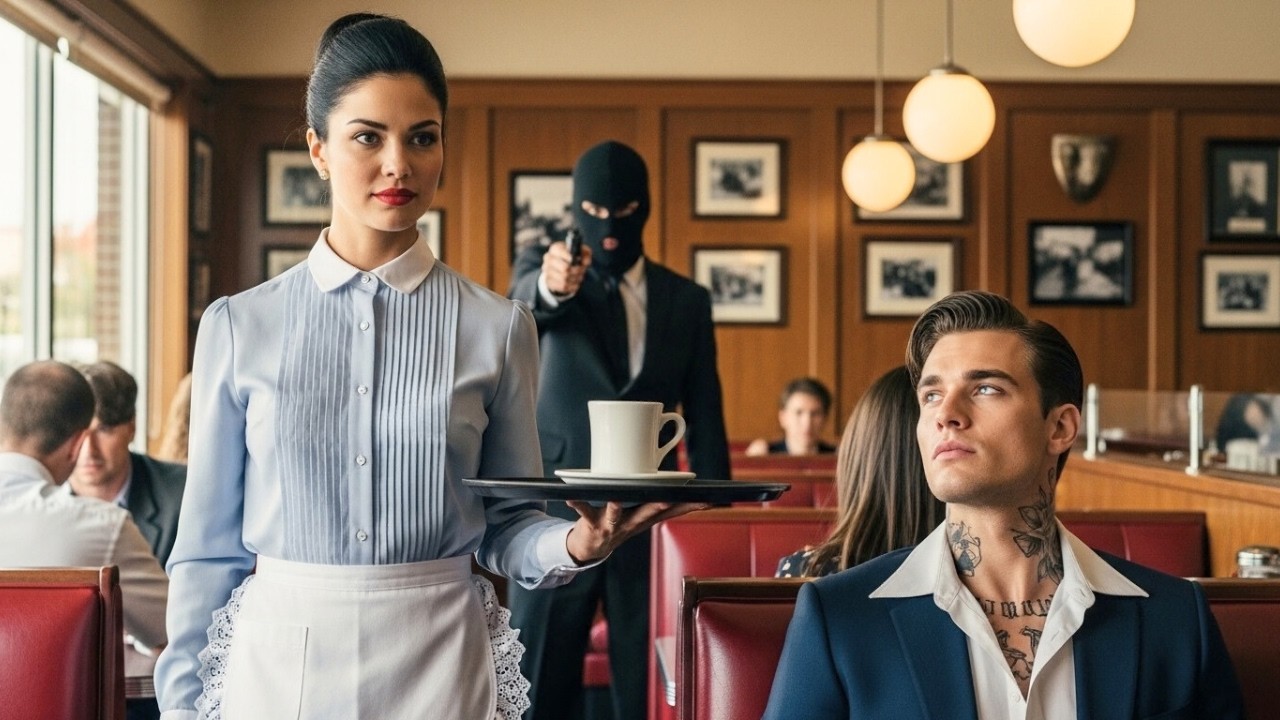 Mafia Boss Sees a Poor Waitress Stay Calm During a Robbery — His Next Move Changes Her Life Forever