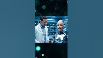 The Process of Creating an AI Robot With a Real Human Face #veo3google#robotai #shortvideo