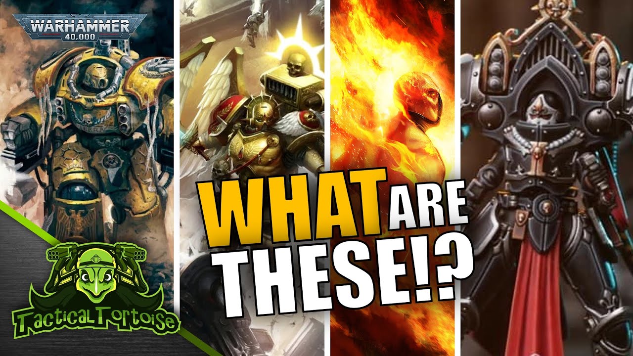 The WEIRDEST 40k Units Warhammer 40k Lore Compilation YouTube