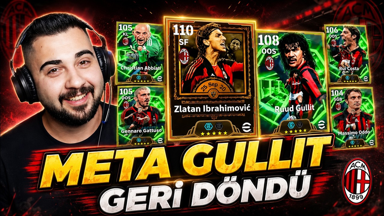 Oyunun En META Kartı Yer Füzeci Gullit ve 110 İbrahimovic Paketi Tekrar Gelmiş! Açılır mı? Denedim!