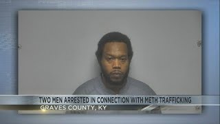 Two arrested in meth trafficking investigation in western Kentucky