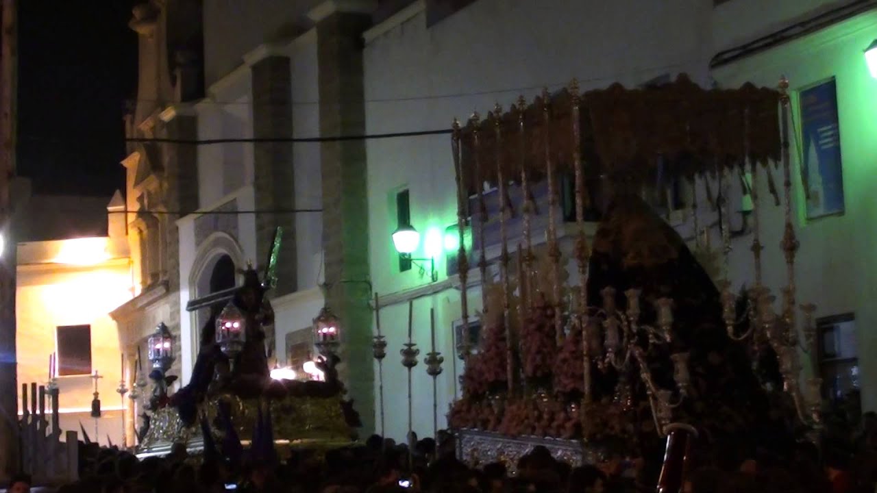 Recogida Nazareno y Virgen de los Dolores, Semana Santa de Cádiz 2015 (Parte 4)