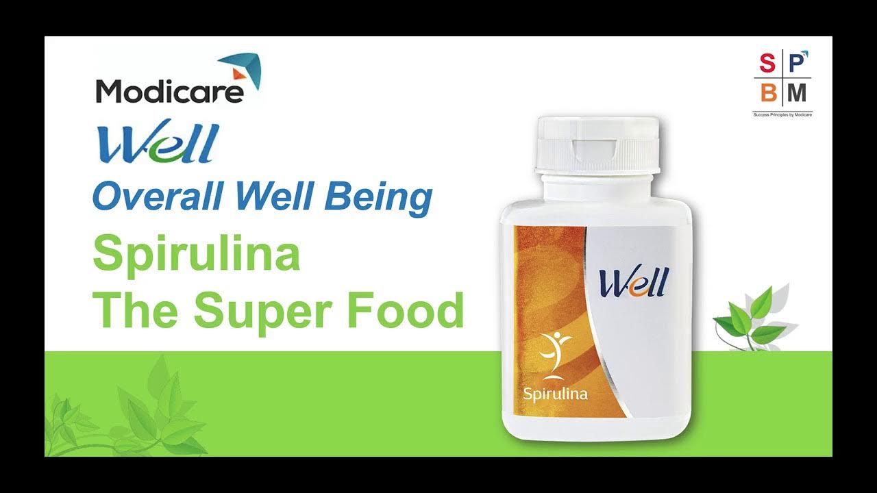 Modicare Well spirulina , Modicare wellness product training, Modicare spirulina, spirulina