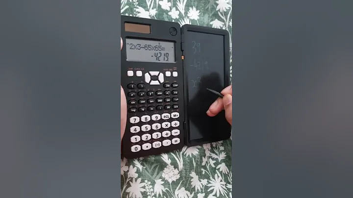 NEWYES Engineering Scientific Calculator with Writing Tablet