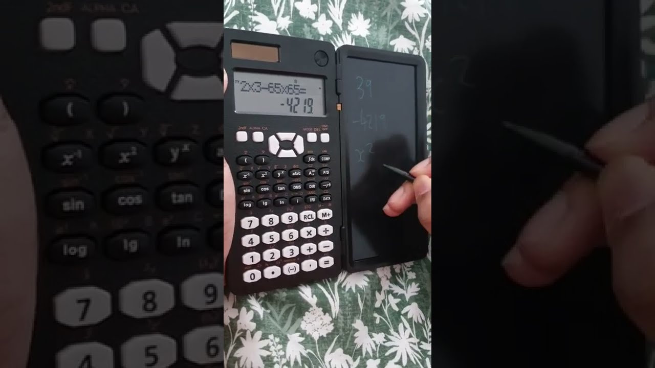 NEWYES Engineering Scientific Calculator with Writing Tablet