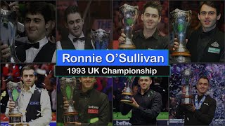 Ronnie O'Sullivan 1993 UK Championship Win