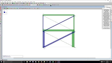 Braced Frame Analysis on RISA 3D | RISA 3D | Frame Analysis