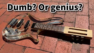 Acrylic Electric Piccolo Guitar!?!