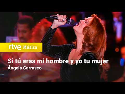Ángela Carrasco - "Si tú eres mi hombre y yo tu mujer" (Risas y Estrellas - 1999) "HD"