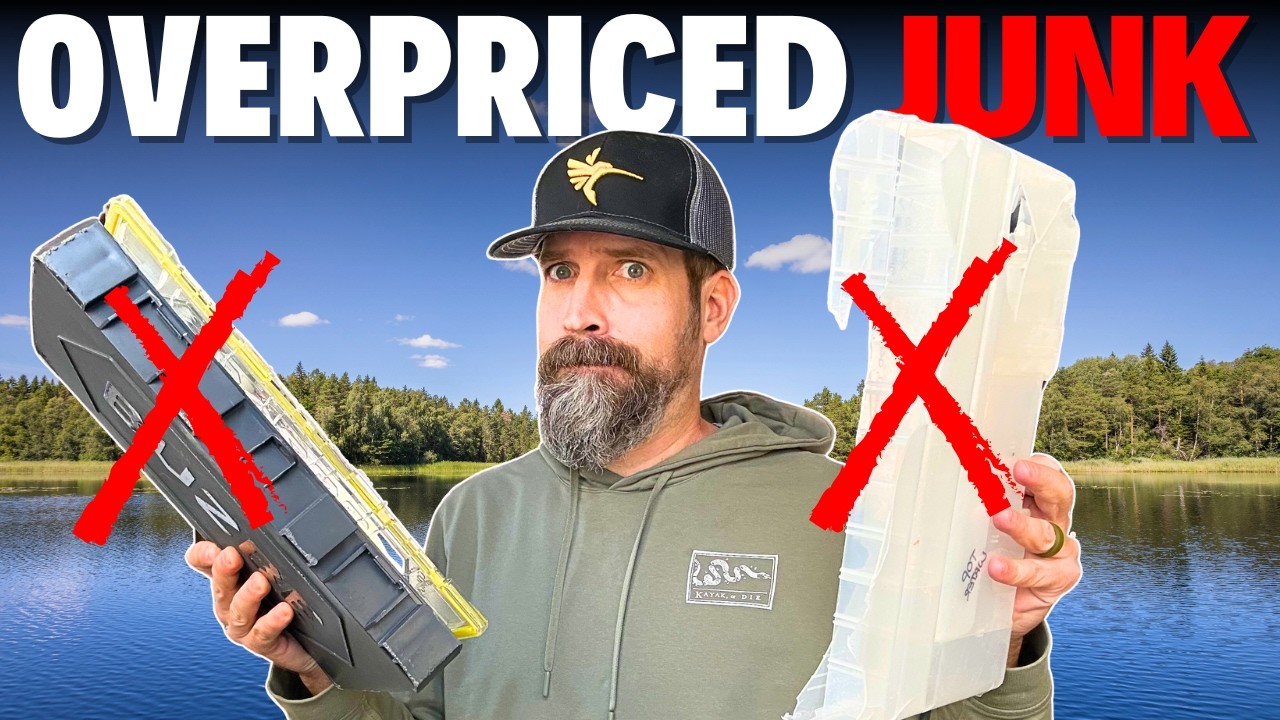 Большинство рыболовных ящиков — это переоцененный хлам…