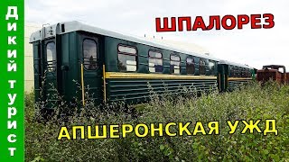 ШПАЛОРЕЗ - Апшеронская узкоколейка (УЖД). Дорога в Матрицу