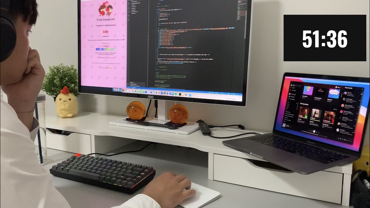 Code/Study with me w/ lofi music [1 hour real time no breaks] - YouTube
