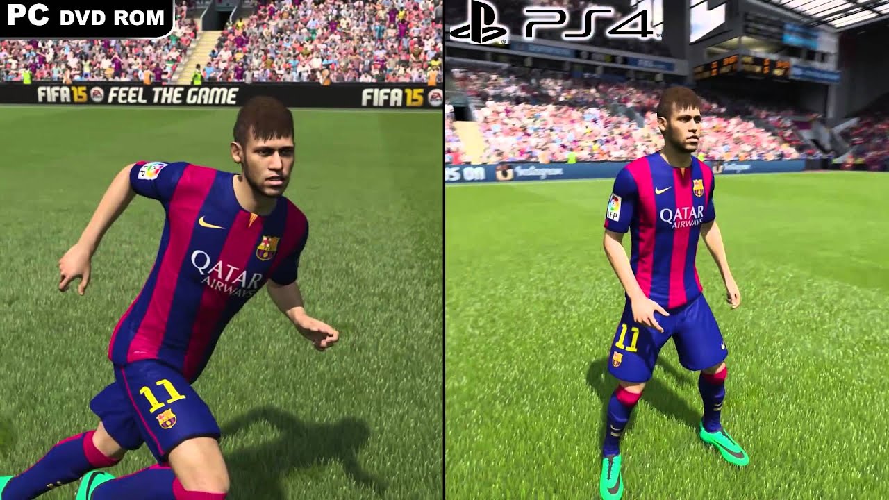 FIFA PC VS PS4 1080P -