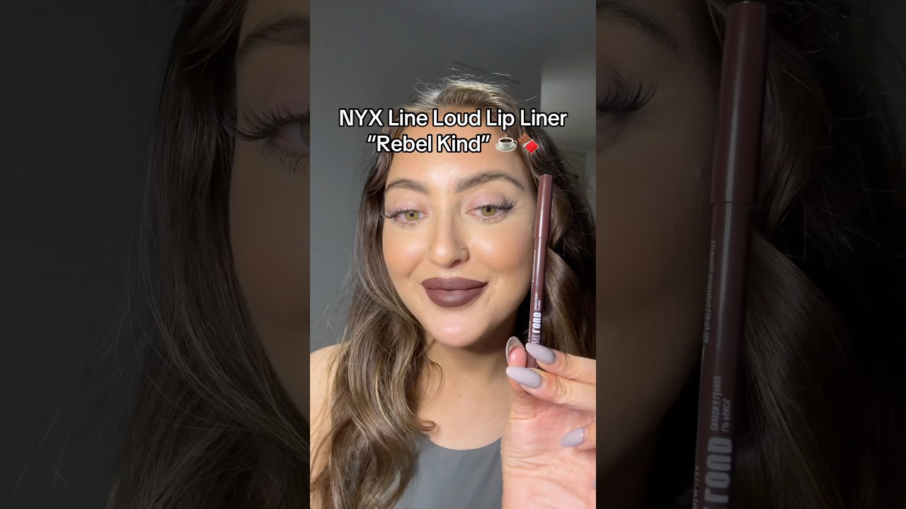 NYX Line Loud Lip Liner “Rebel Kind” ☕️🍫