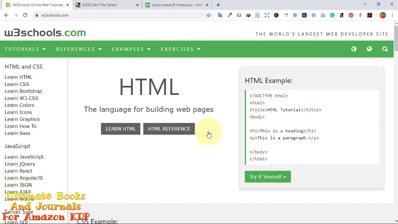 Upload book to amazon kdp part 1 youtube