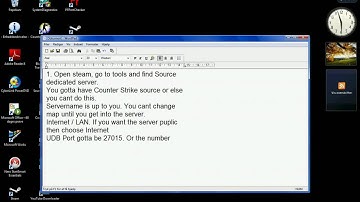 How to get a source dedicated server! (Free) + Some console commands
