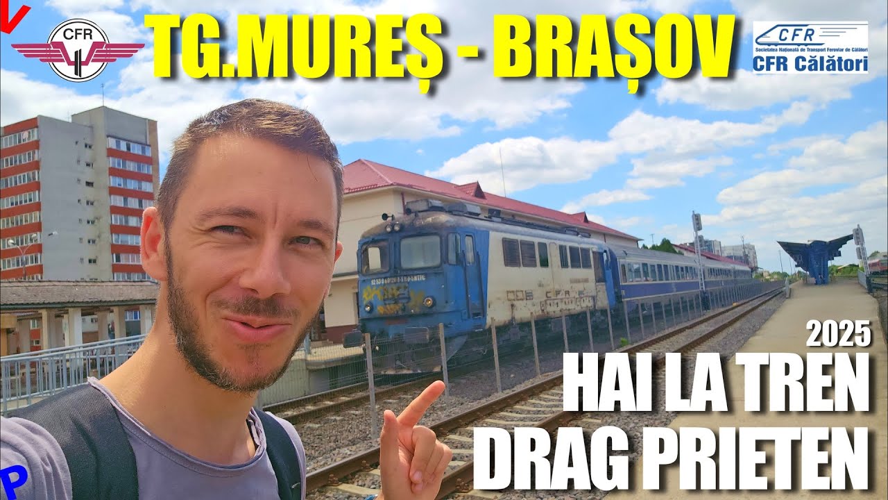 Targu Mures - Brasov | Calatorie cu trenul de zi IR 1646 prin peisaje de poveste