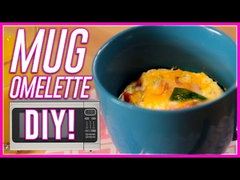 Video: How To Make A Quick Omelet In The Microwave