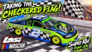 Super Rad Losi NASCAR body custom paint