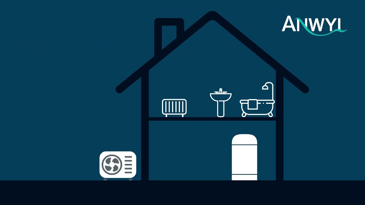 Anwyl Homes | Air Source Heat Pump Animation