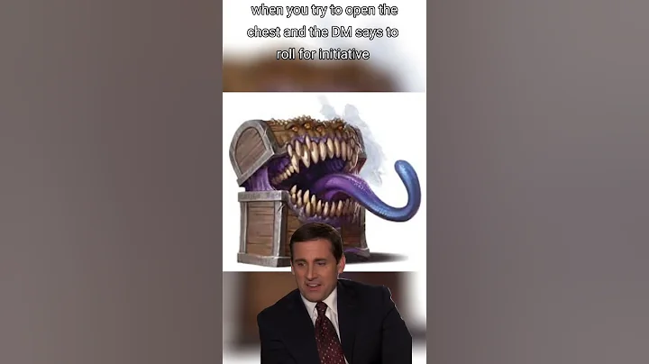 i love mimics #dnd #gaming #dnd5e #dungeonsanddragons #dungeonsmaster #dndmeme #dndmemes