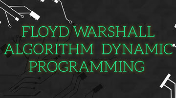 Floyd Warshall algorithm (All pair Shortest path) (GATE,UNIVERSITY EXAM,PLACEMENT ETC.) (part-1)